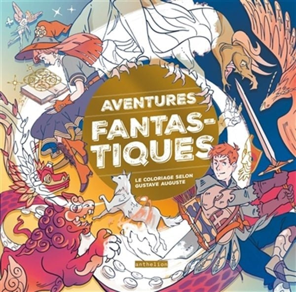 Fantastic adventures - coloring according to Gustave Auguste