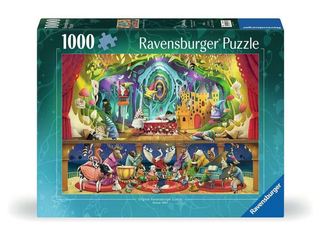 Ct 1000 ravensburger snow white and the 7 gnomes