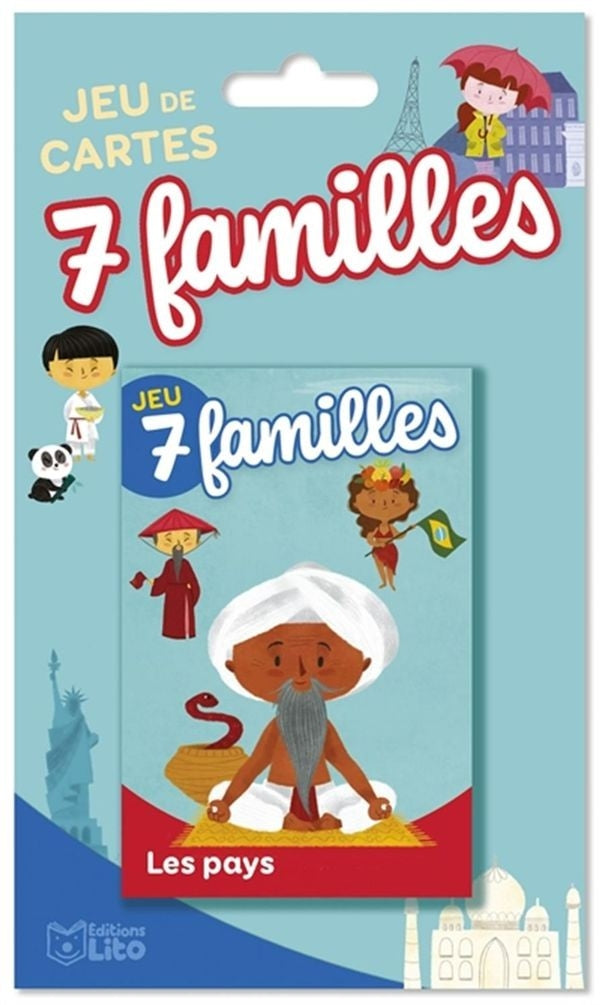 Les pays - jeu de 7 familles