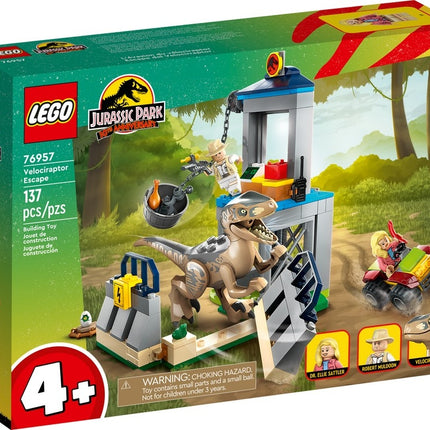 Lego Jurassic 76957 Velociraptor Escape