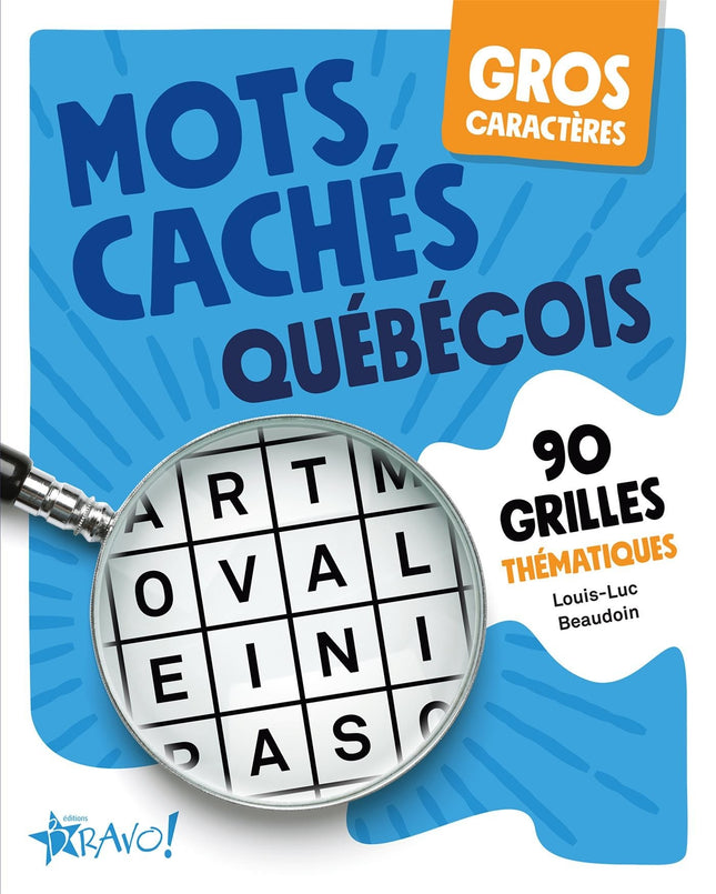 Large print - Quebec hidden words