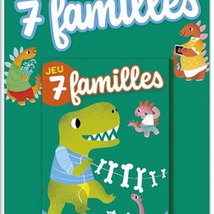 7 Families Dinosaurs Card Game