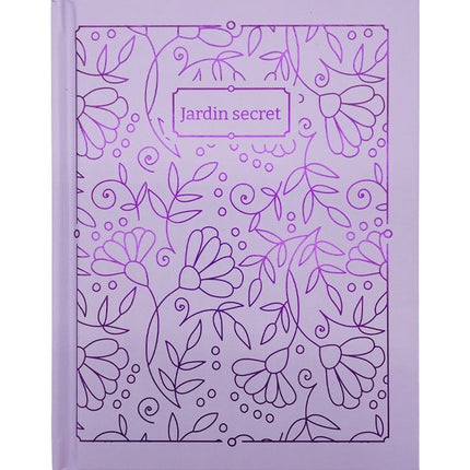 Cahier de notes jardin secret