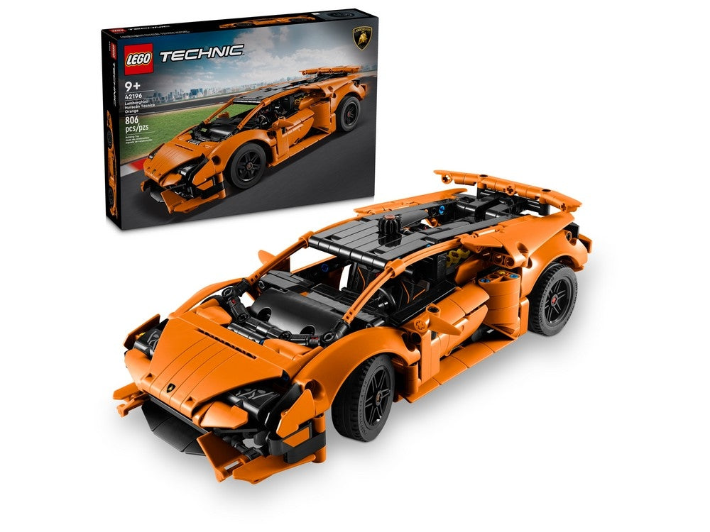 Lego technic 42196 lamborghini huracan tecnica orange