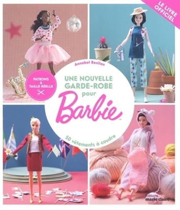 A new wardrobe for barbie - 50 clothes to sew ne