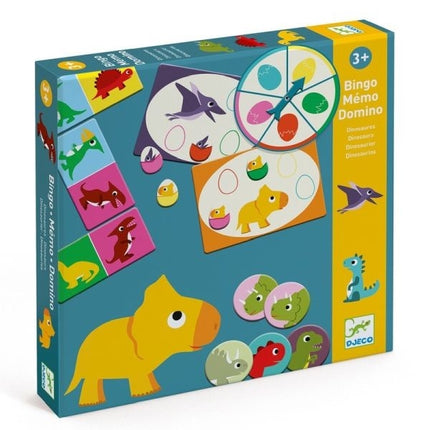 Bingo memo domino - dinosaures