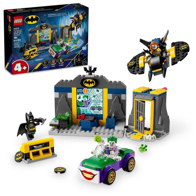 Lego dc 76272 the batcave with batman, batgirl and the joker