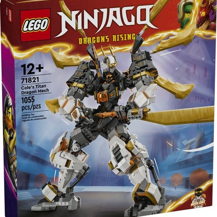 Lego ninjago 71821 cole's titan dragon mech