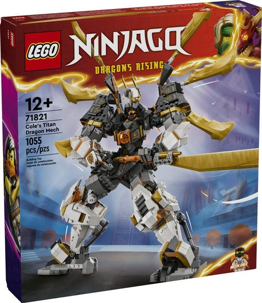 Lego ninjago 71821 cole's titan dragon mech