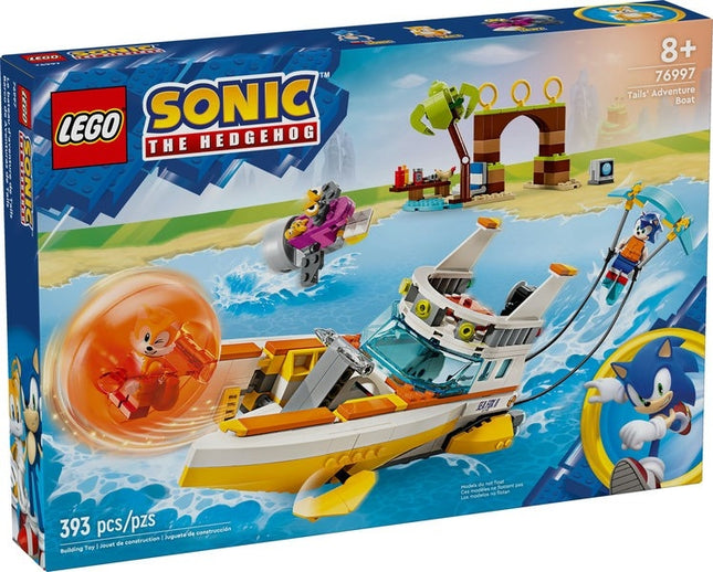 Lego sonic 76997 tail's adventure boat