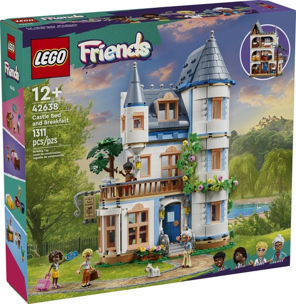 Lego friends 42638 castle bed and breakfast