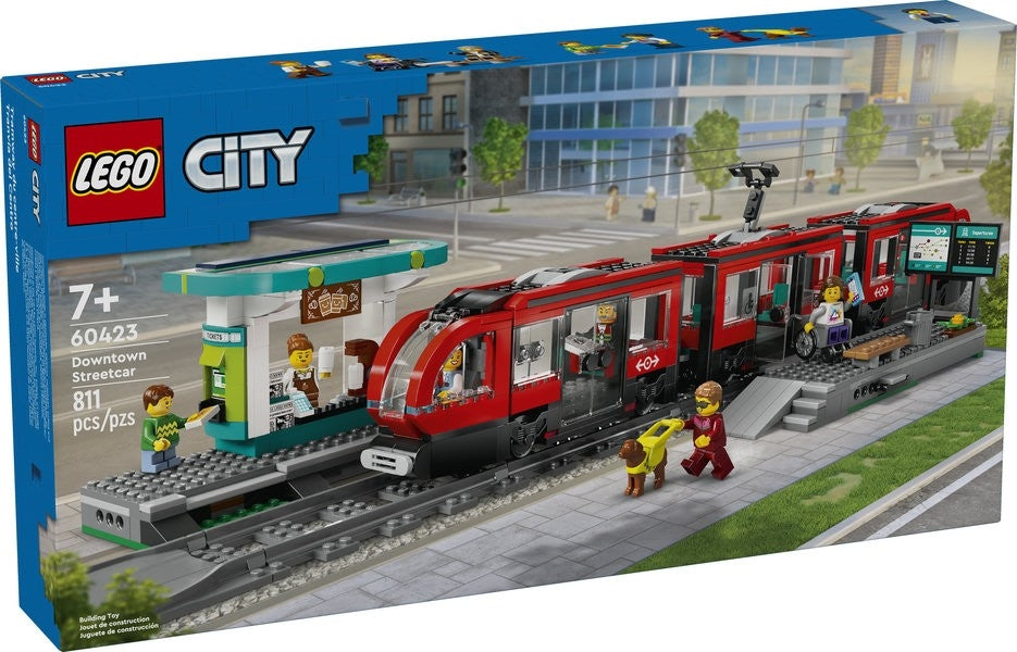 Lego city 60423 downtown streetcar