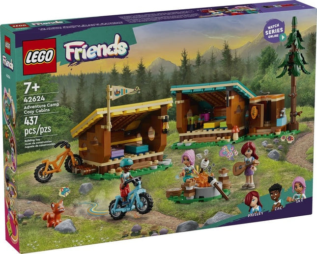 Lego friends 42624 adventure camp cozy cabins