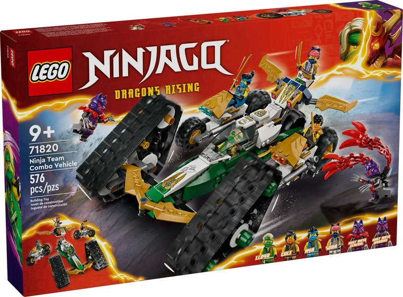 Lego ninjago 71820 ninja team combo vehicle