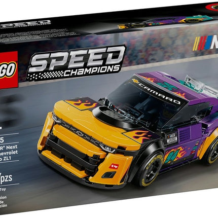 Lego speed champions nascar next gen chevrolet camaro zl1