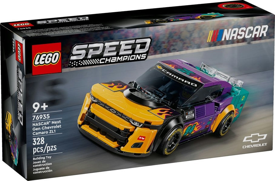 Lego speed champions nascar next gen chevrolet camaro zl1