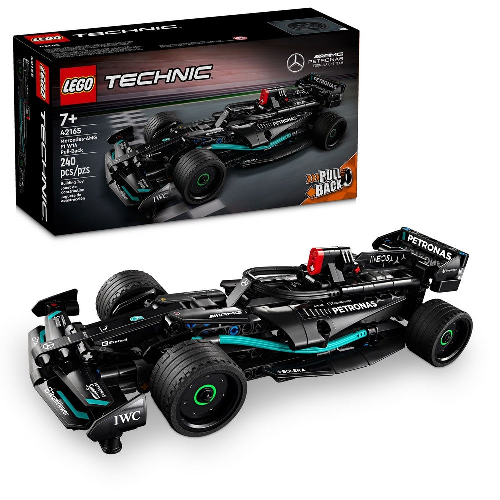 Lego technic 42165 mercedes-amg f1 w14 pull-back