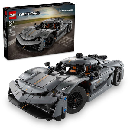 Lego Technic 42173 Koenigsegg Jesko Absolut Hypercar Gray