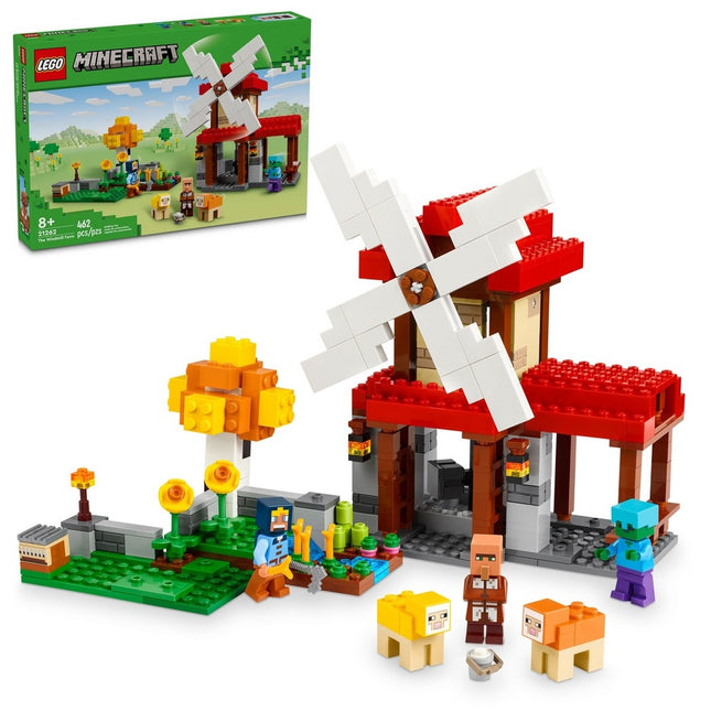 Lego minecraft 21262 the mill farm