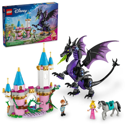 Lego disney 43240 la forme de dragon de maléfique