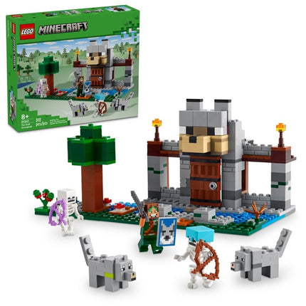 Lego minecraft 21261 wolf fort