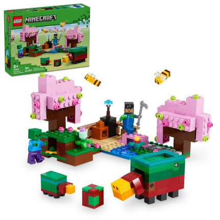 Lego minecraft 21260 cherry blossom garden