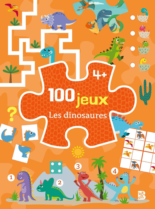 100 jeux les dinosaures