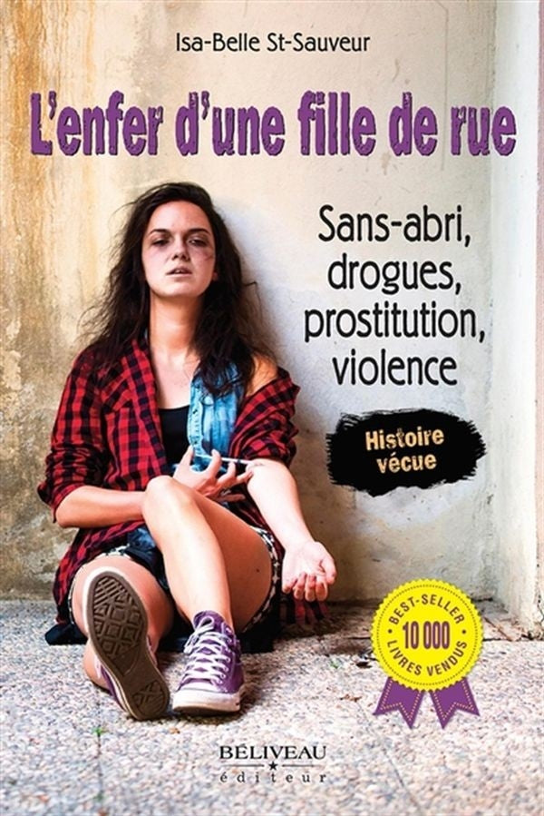 L'enfer d'une fille de rue : sans-abri, drogues, prostitution,violence