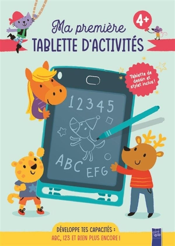 Ma première tablette d'activités 4+ - abc, 123 et bien plus encore!