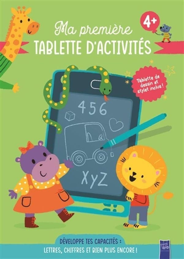 Ma première tablette d'activités 4+ - lettres, chiffres et bien plus encore!
