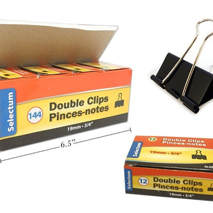 Box of 3/4" note clips