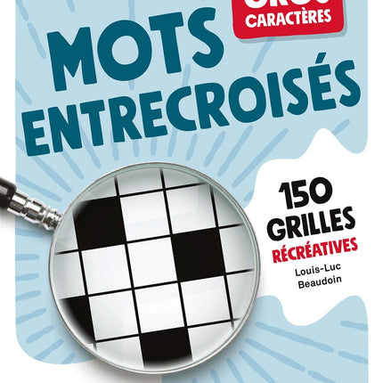Gros caractères - mots entrecroisés