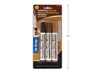 Pqt 3 marqueurs pour retoucher meubles