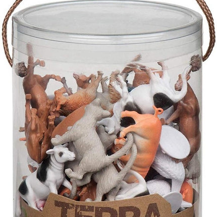 Terra - set of 60 farm animals