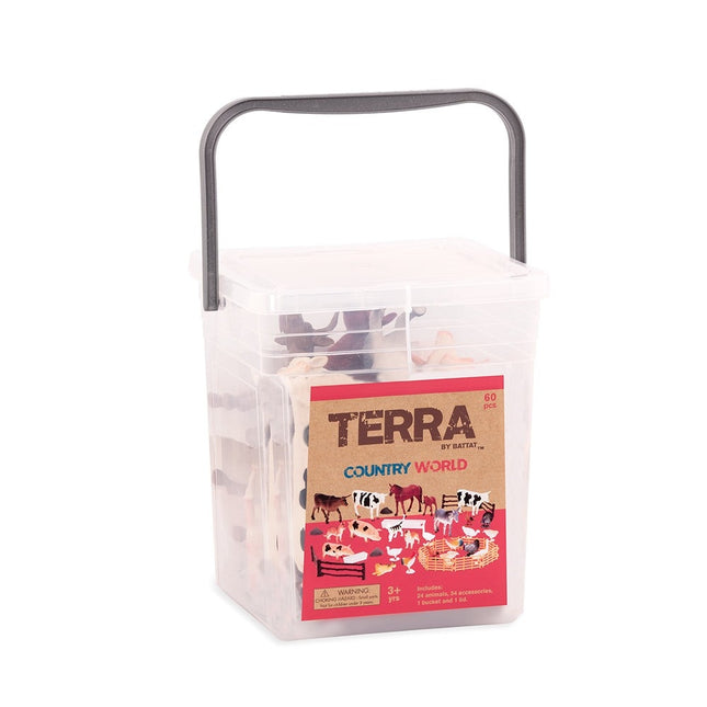 Terra - 24 animals - 34 accessories battat