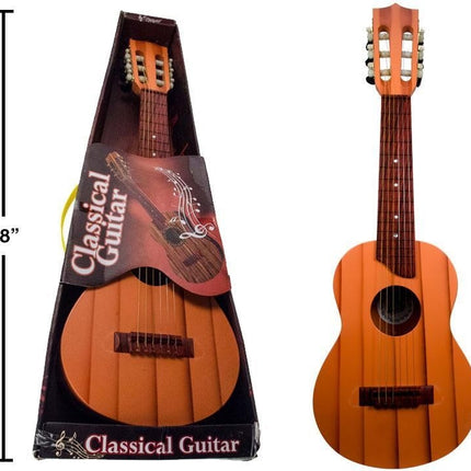 Classical wooden guitar