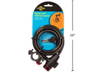Cyclepro spiral lock w/ 2 keys, t.o.c.