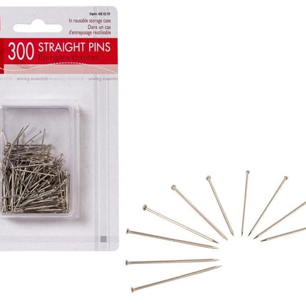 Box of 500 straight pins