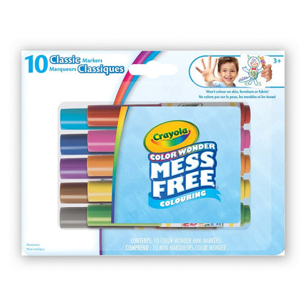 Ens. 10 marqueurs color wonder -  crayola classics