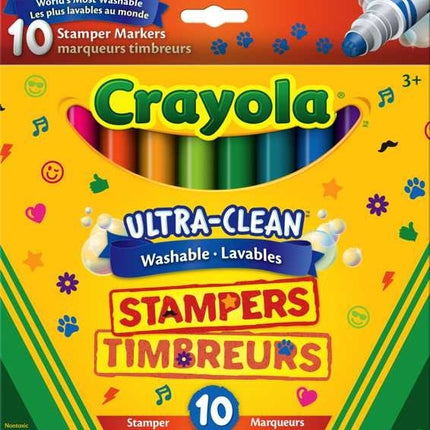 Crayola - marqueurs timbreurs ultra-clean