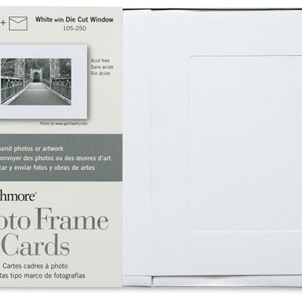 Box of 40 photo frame cards