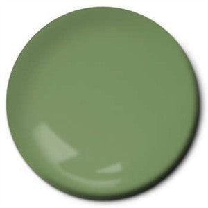 Testors enamel paint 7.4ml - interior green #1129