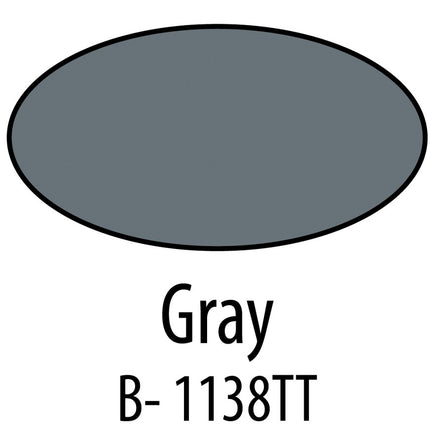 Testors enamel paint 7.4ml - gloss grey #1138