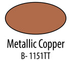 Testors enamel paint 7.4ml - metallic copper #1151