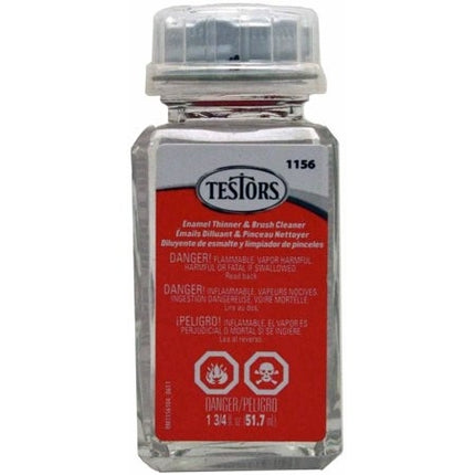 Enamel paint thinner for brush