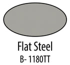 Testors enamel paint 7.4ml - matte steel #1180