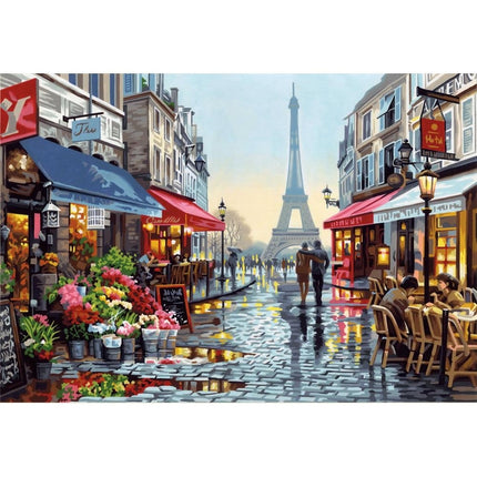 Painting no flower shop in Paris