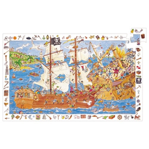 Puzzle observation 100mrx pirates