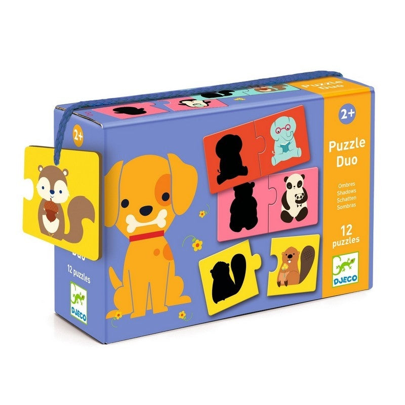 Puzzle duo ombres djeco 2ans +