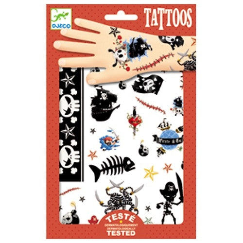 Tattoos djeco pirates